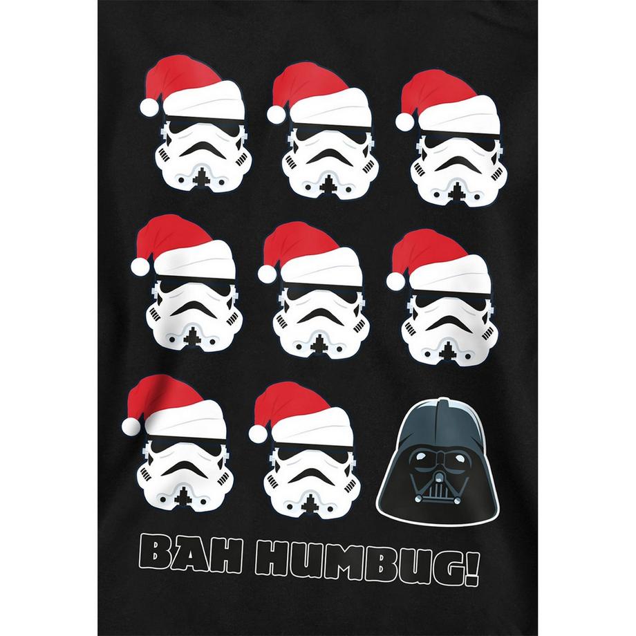 STAR WARS  Bah Humbug Felpa Con Cappuccio Natale Darth Vader & Stormtrooper 