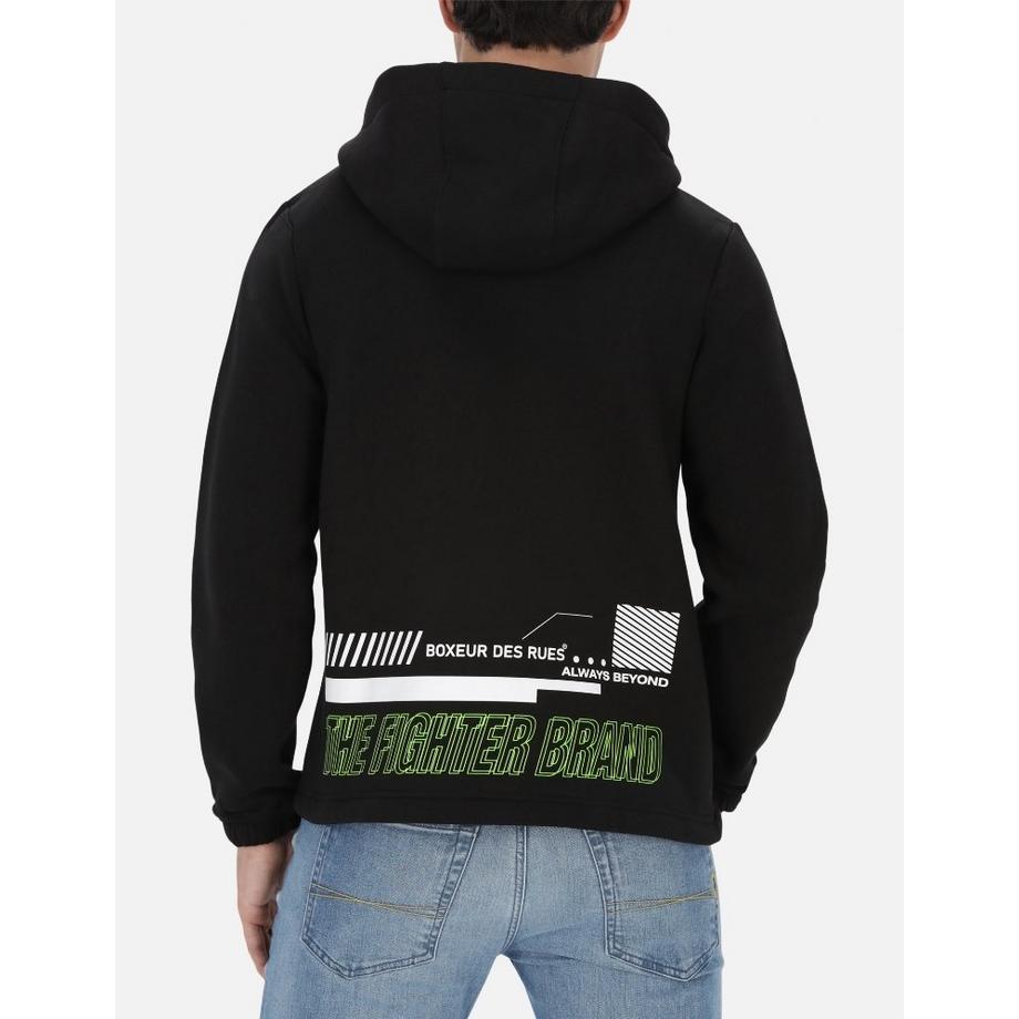 BOXEUR DES RUES Kapuzenpullover Hooded Full Zip Sweatshirt  