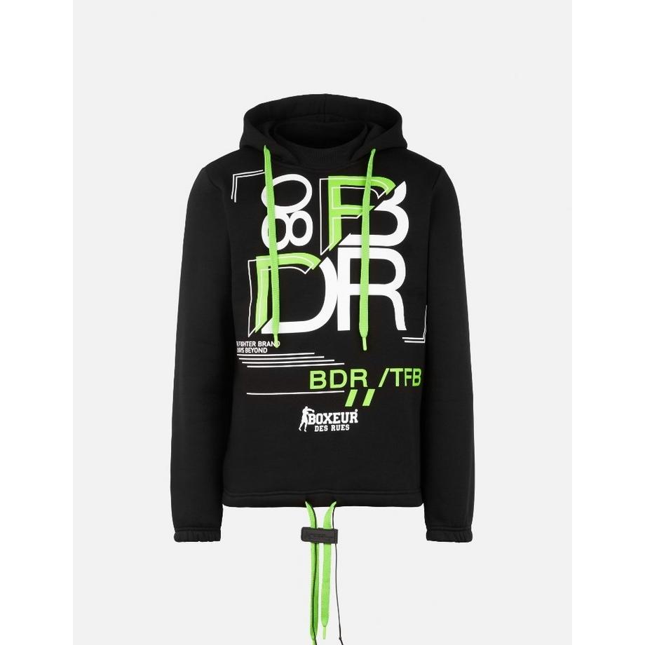 BOXEUR DES RUES Kapuzenpullover Hooded Full Zip Sweatshirt  