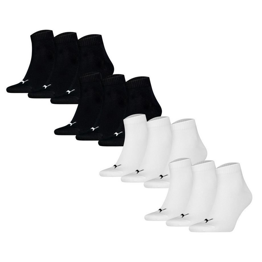 Chaussettes  Pack de 12 Stretch-Quarter Plain 12P