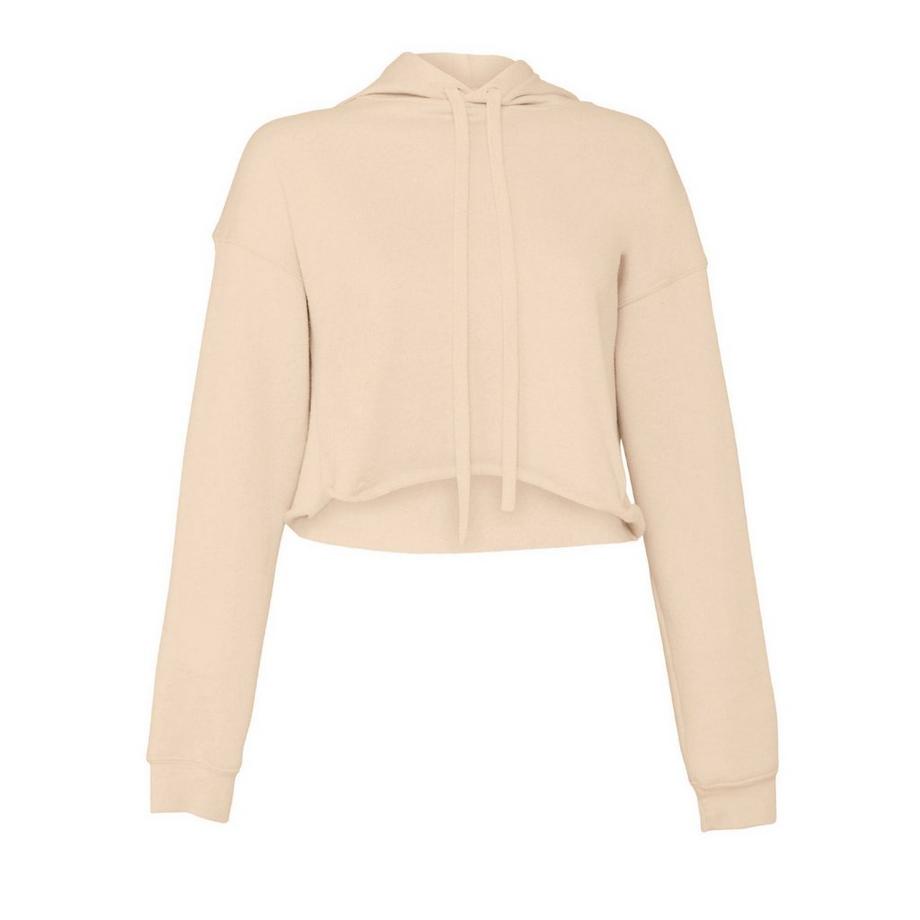 Bella + Canvas Kurzer Hoodie  
