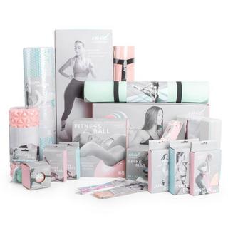 Gymstick  VIVID YOGA MAT PINK/GREY 