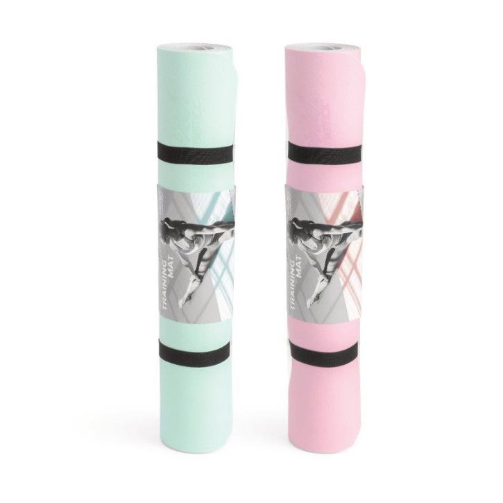 Gymstick  VIVID YOGA MAT PINK/GREY 