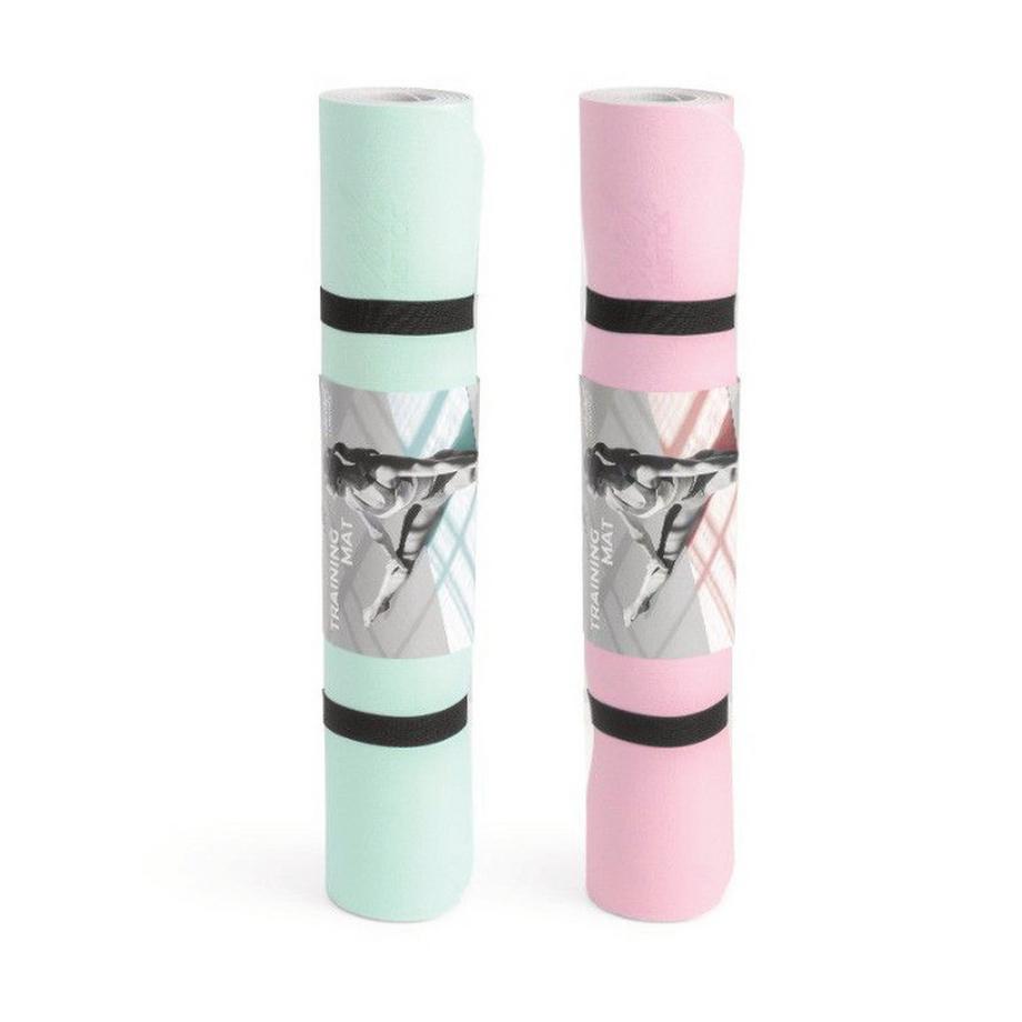 Gymstick  VIVID YOGA MAT PINK/GREY 