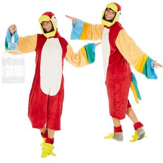 Tectake  Costume da pappagallo 