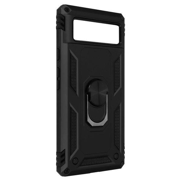 Avizar  Cover con Anello Google Pixel 6a Nera 