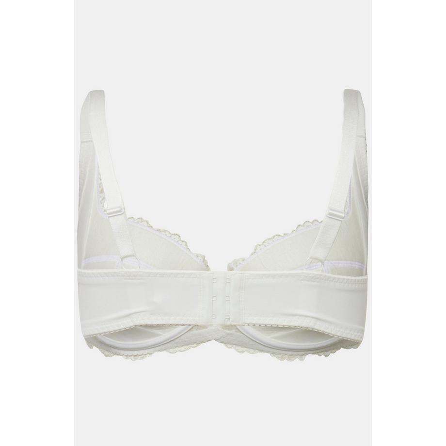 Ulla Popken Soutien-gorge Balconnet Armatures Coques Souples Dentelle  