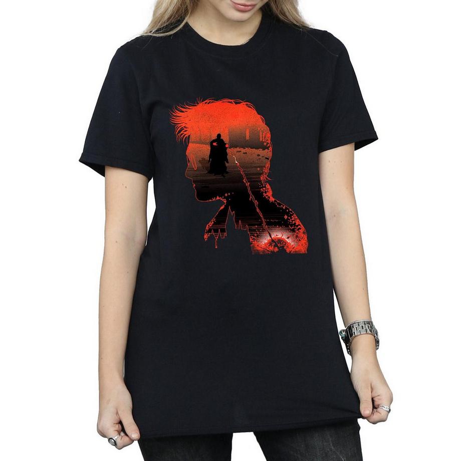 Harry Potter Silhouette Stampa T-Shirt  