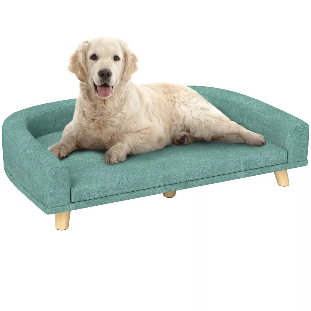 PawHut - Hundesofa, One Size, Grün