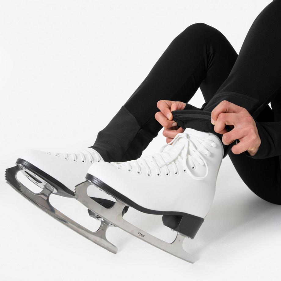 AXELYS  Leggings femme patinage artistique entraînement polyester 