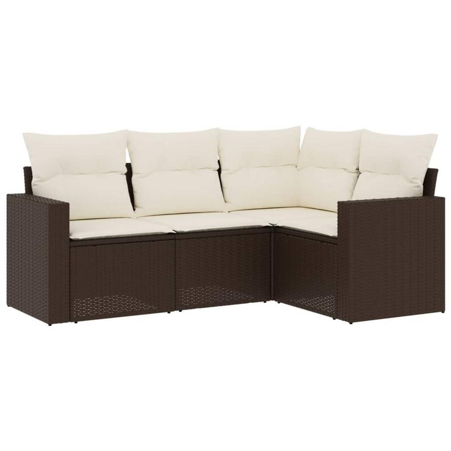 Garten sofagarnitur poly-rattan
