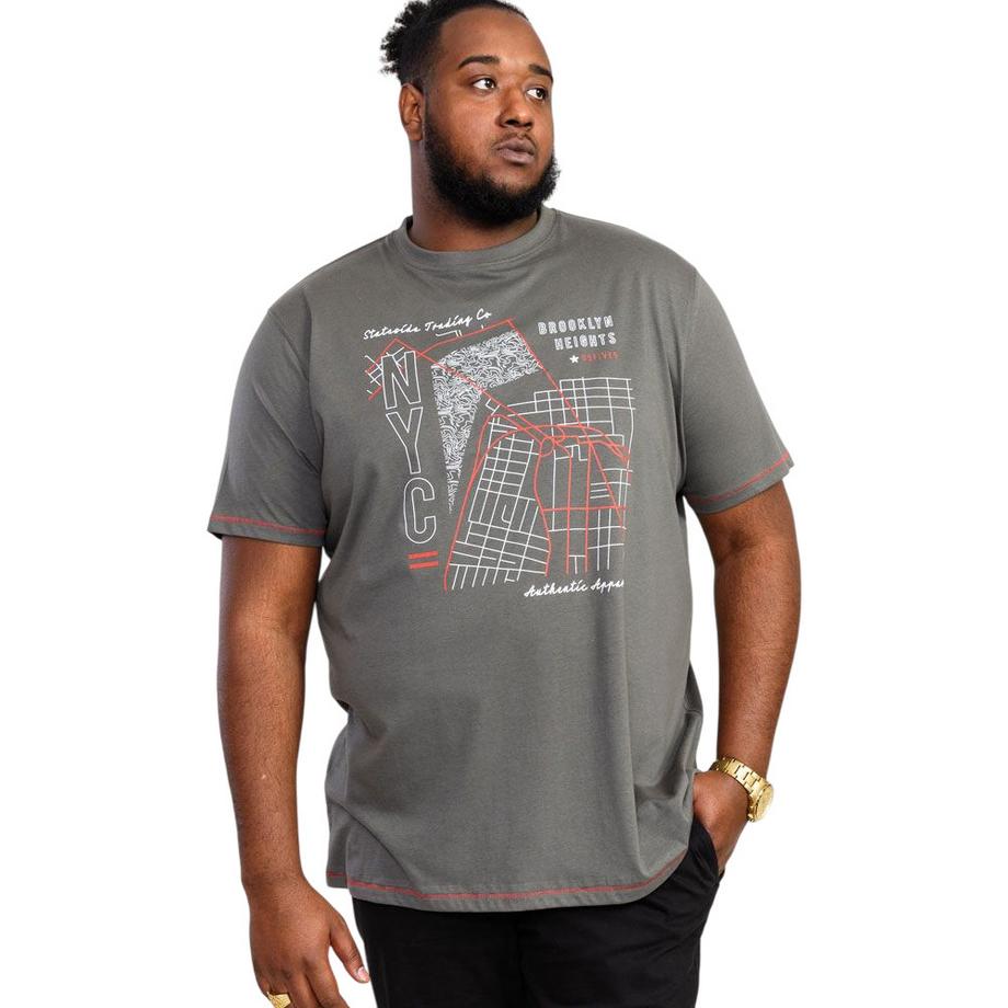 Duke Cobbler NYC T-Shirt Imprimé Carte  