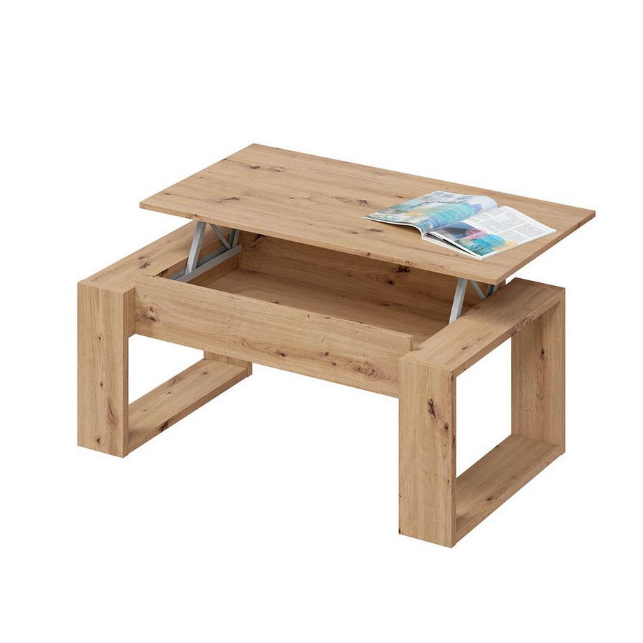 Calicosy Tavolino con piano rialzabile - L102 cm - Ciara  