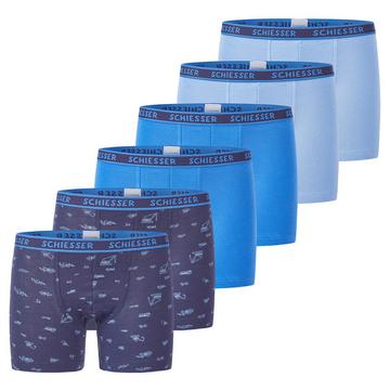 6er Pack Kids Boys 95/5 Organic Cotton - Shorts / Pants