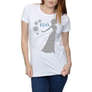 Disney Frozen Elsa T-Shirt Fiocco di Neve  