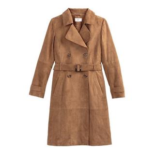 La Redoute Collections  Veste trench long cuir 