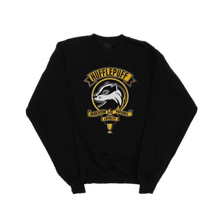 Harry Potter  Hufflepuff Toon Crest Sweatshirt 