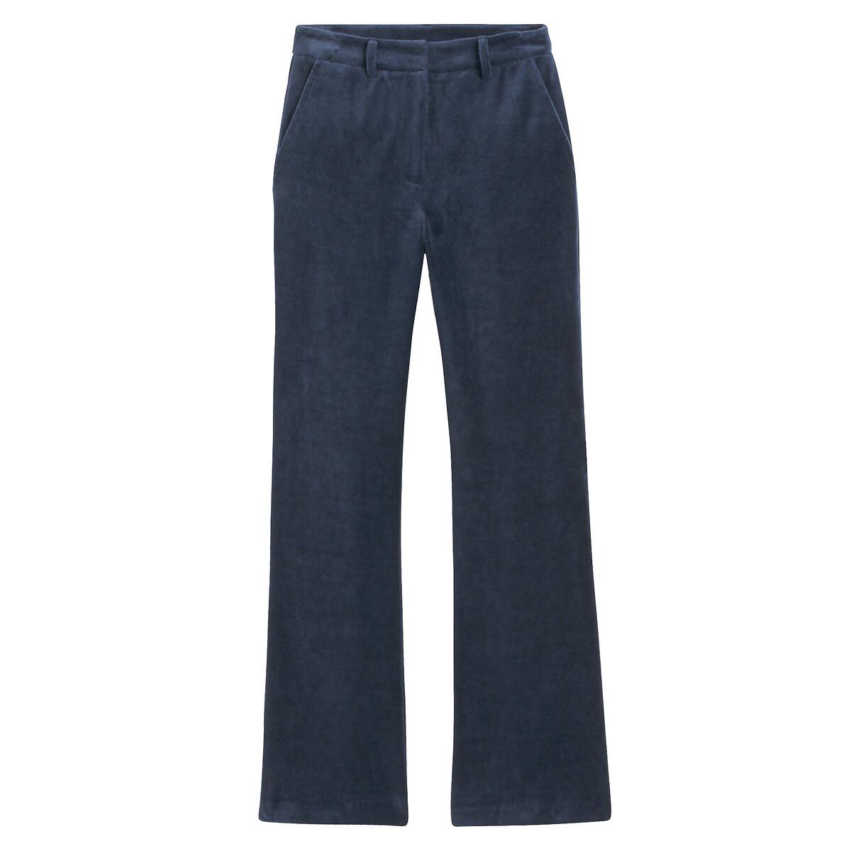 La Redoute Collections High-Waist-Hose Samt  