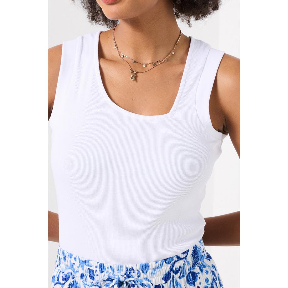 Joe Browns Geripptes Jersey-Top mit asymmetrischem Ausschnitt  