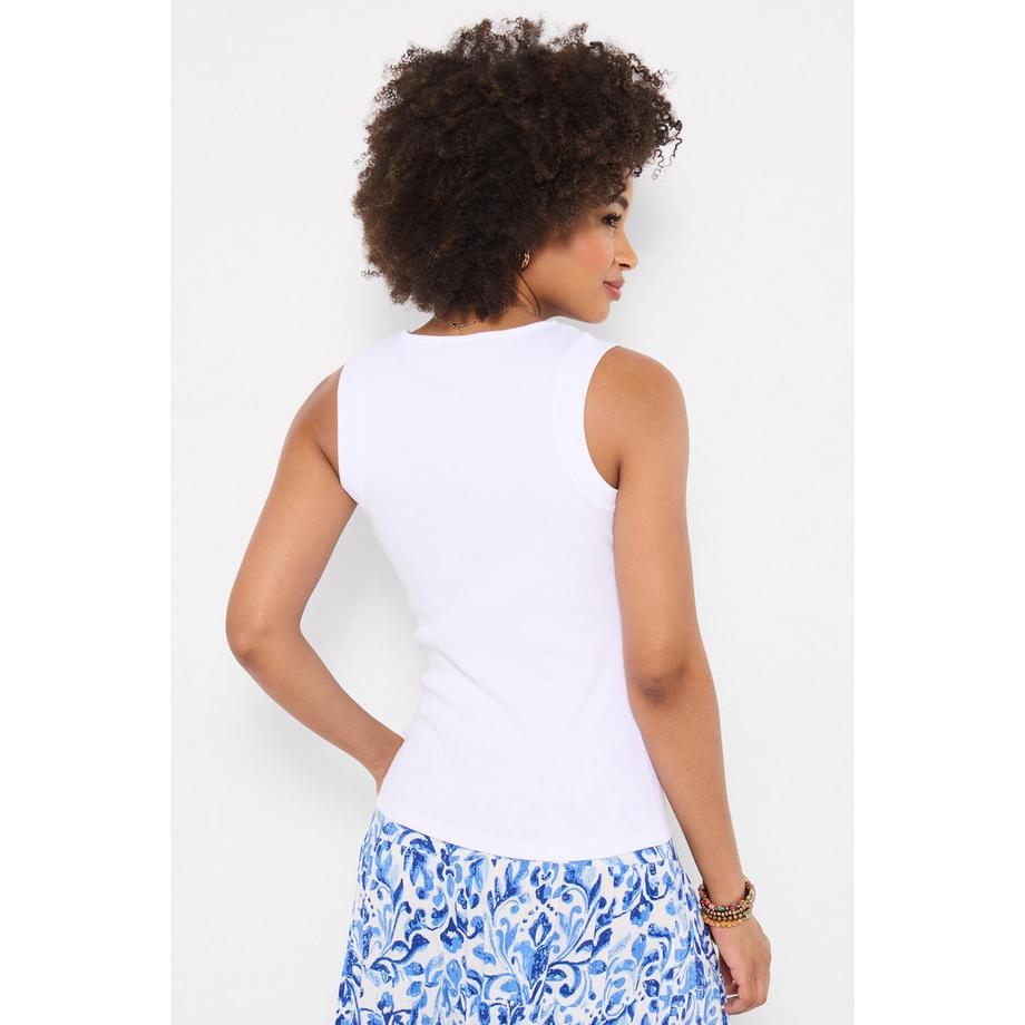 Joe Browns Geripptes Jersey-Top mit asymmetrischem Ausschnitt  