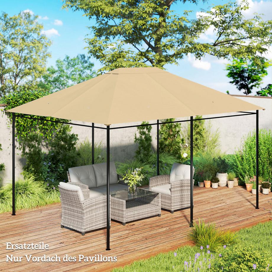 Outsunny Toit du pavillon  