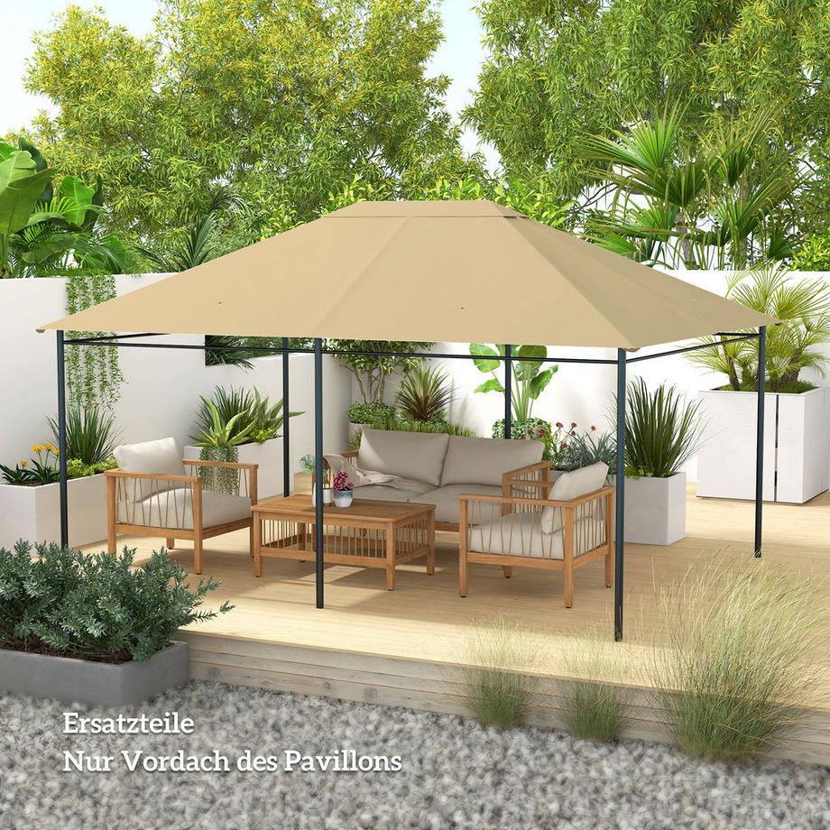 Outsunny Toit du pavillon  