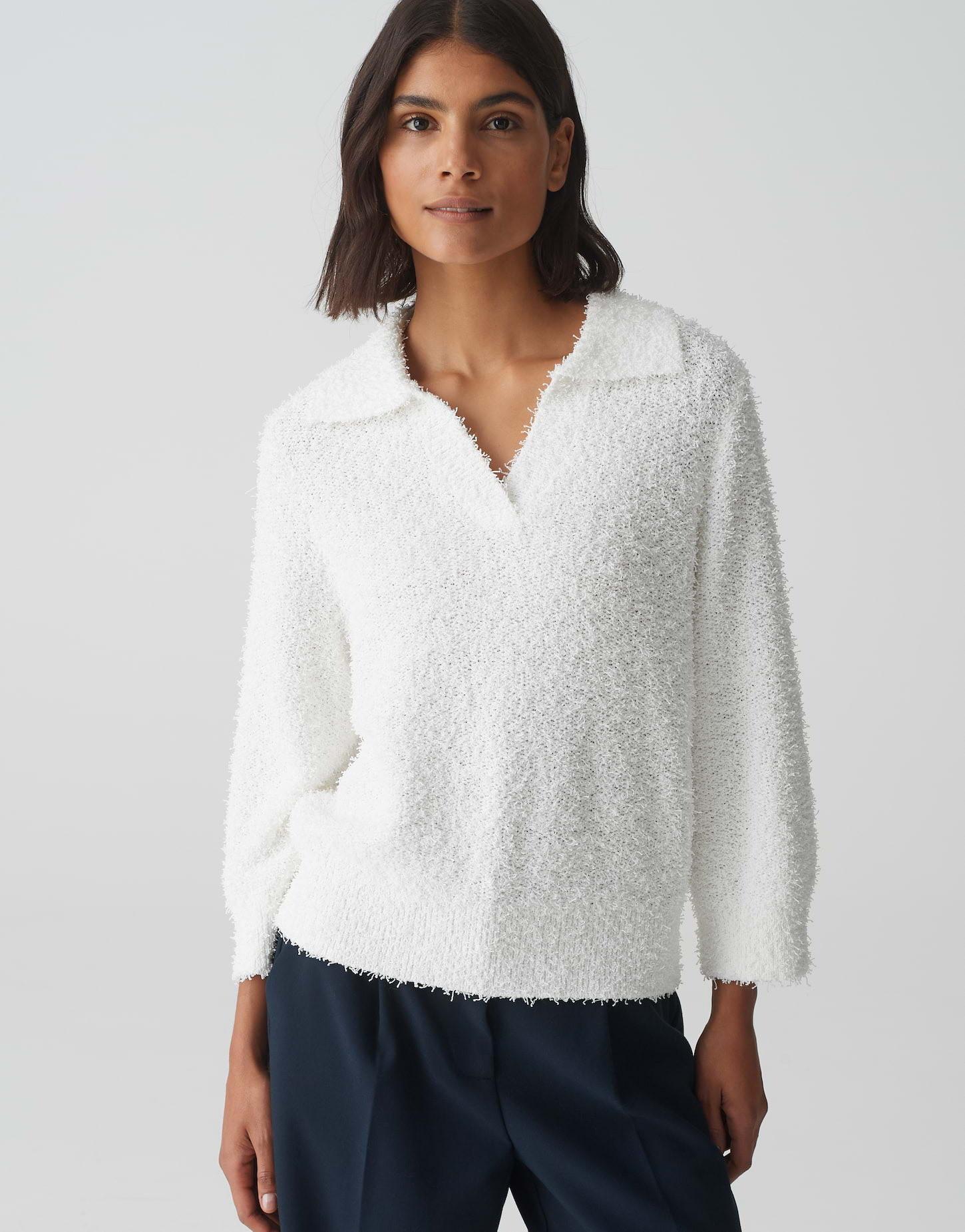 OPUS  Pull en tricot Porasi Forme en O 