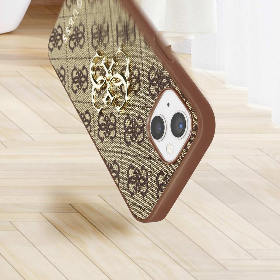 GUESS  Hülle Apple iPhone 13 Mini PU 4G Big 