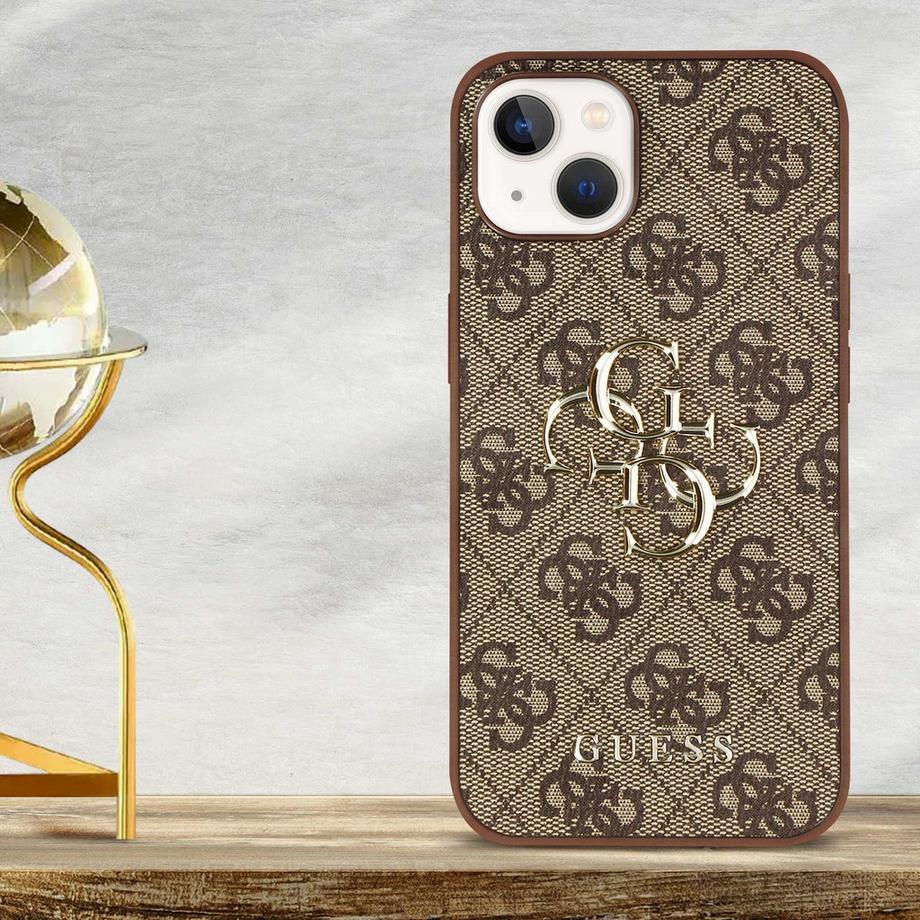 GUESS  Hülle Apple iPhone 13 Mini PU 4G Big 