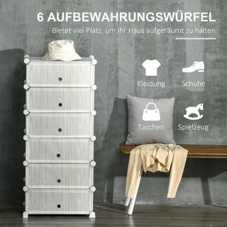 HOMCOM DIY Schuhschrank  