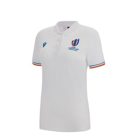 macron  piqué-poloshirt für mädchen rwc france 2023 