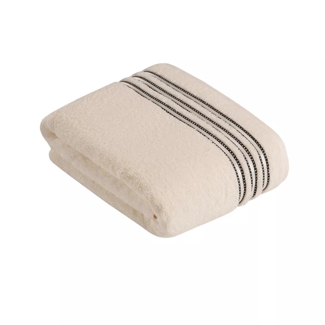 VOSSEN - Cult de Luxe Serviette de bain, 100x150 cm, Ivoire