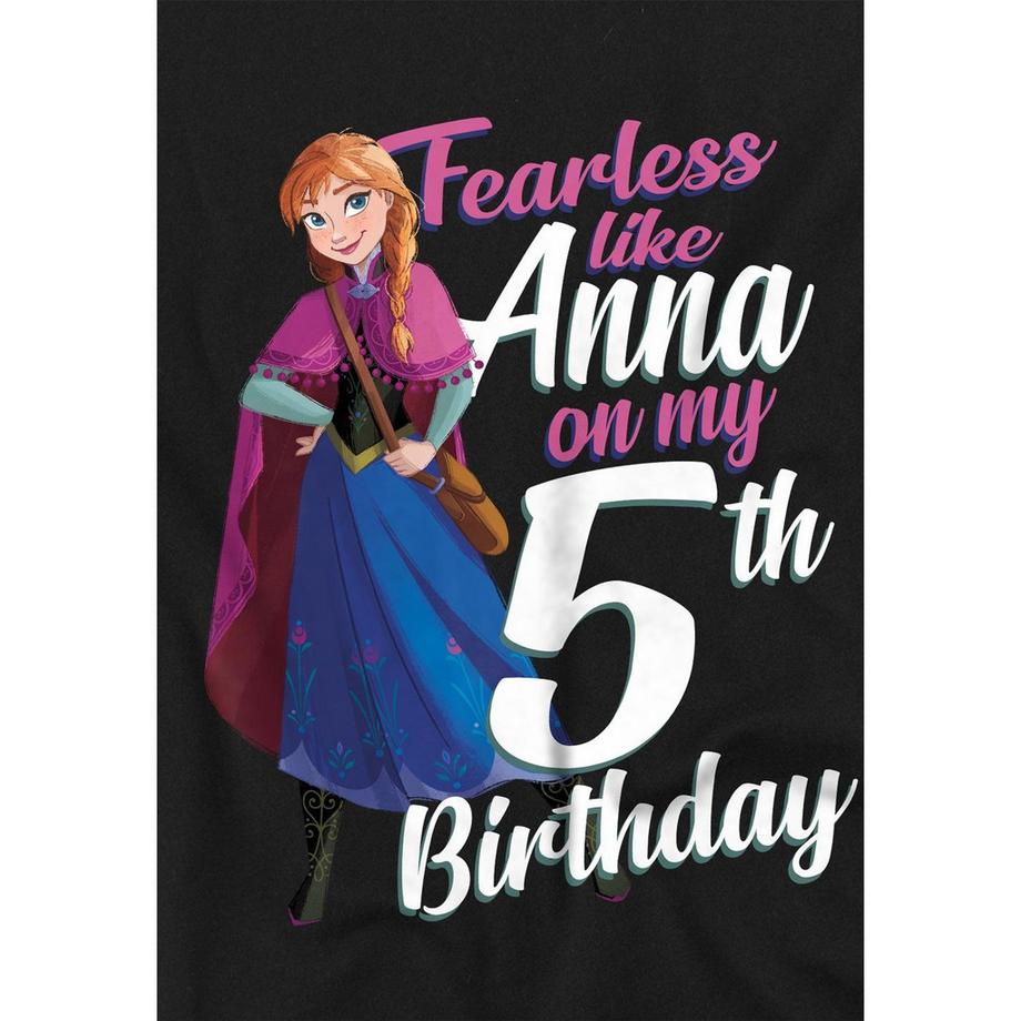 FROZEN  Fearless Like Anna TShirt  5. Geburtstag 
