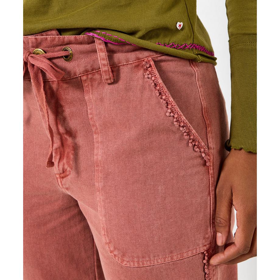 Joe Browns Schmal geschnittene Cargohose mit Zierdetails  