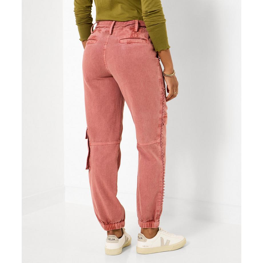 Joe Browns Schmal geschnittene Cargohose mit Zierdetails  