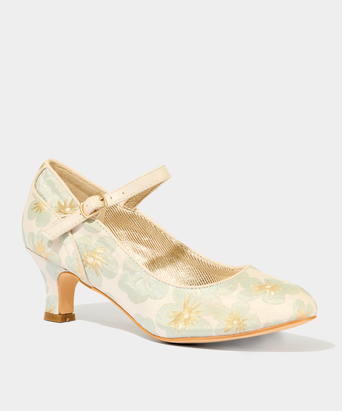 Joe Browns  Jacquard Floral Anlass Schuhe 