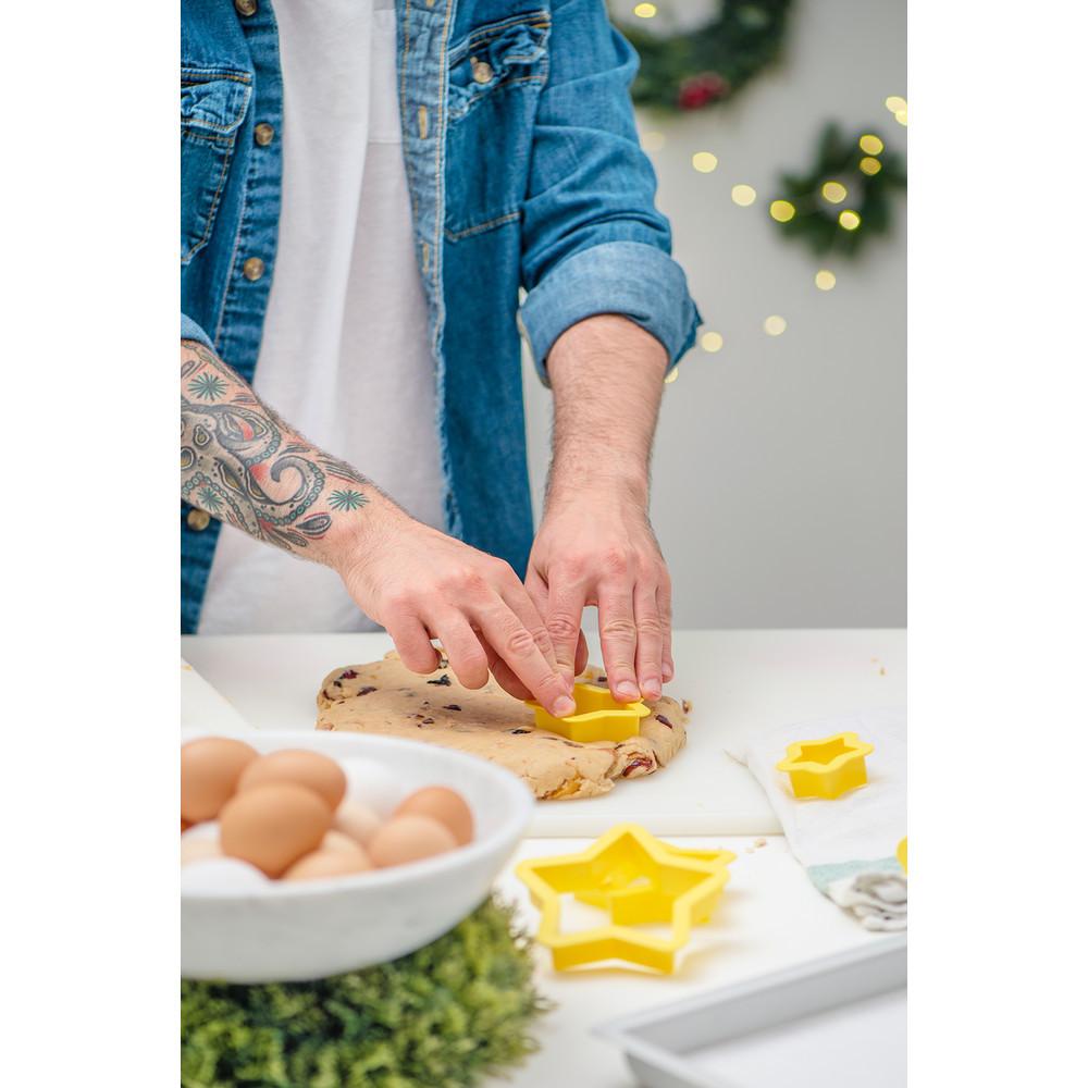 Decora Set di tagliabiscotti Stella 4 pezzi  
