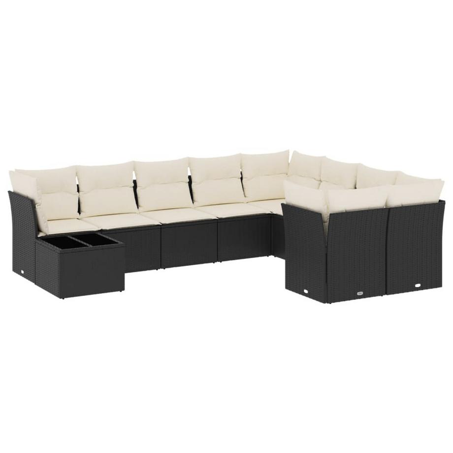 set divano da giardino Polirattan