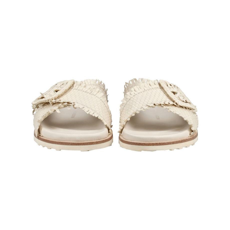 Melvin & Hamilton Mules tressées à franges  