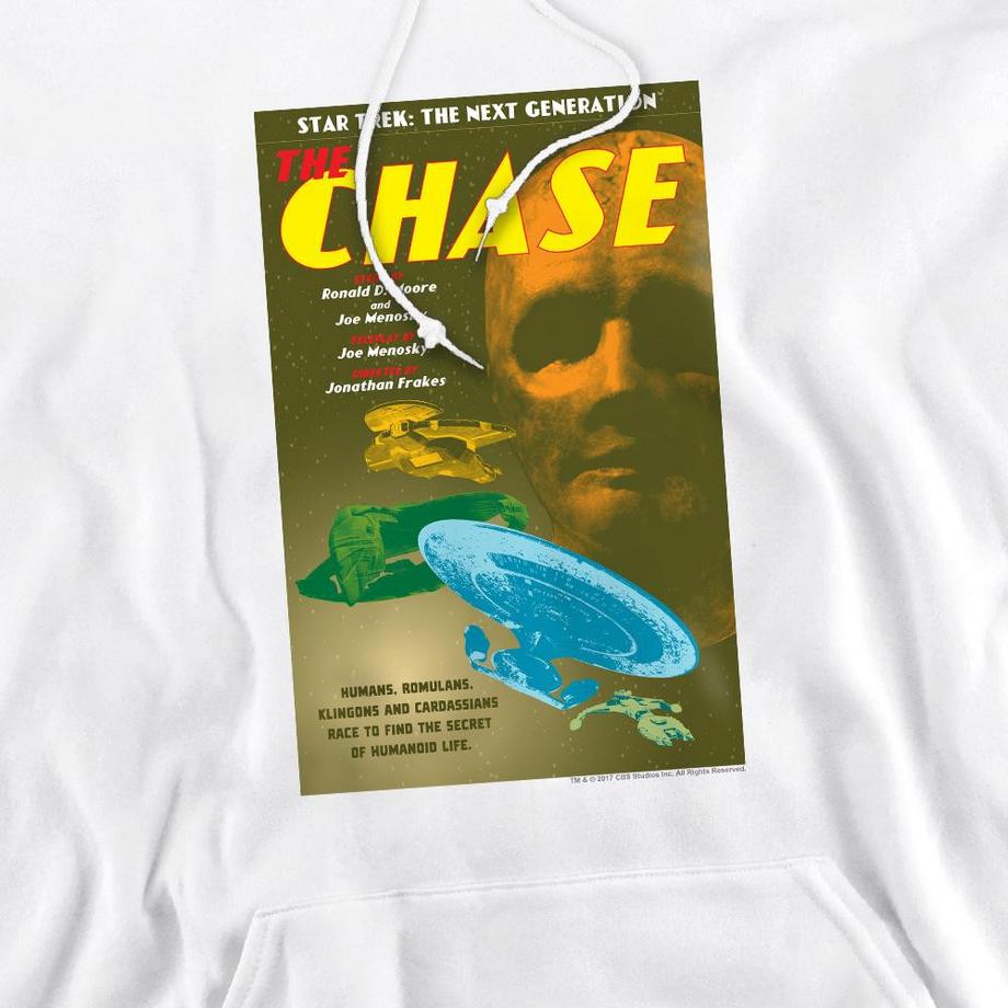 Star Trek The Next Generation Season 6 Episode 20 Felpa con Cappuccio  