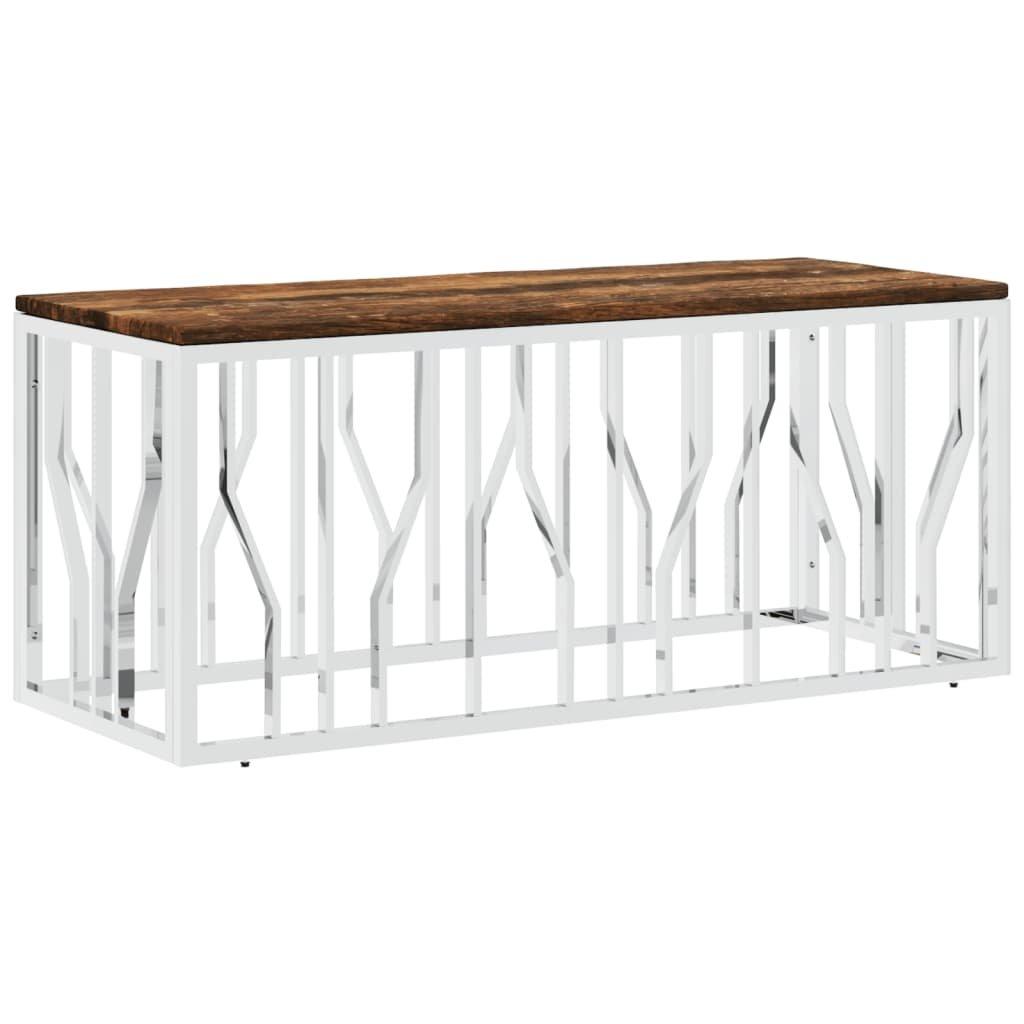 VidaXL Table basse bois de récupération  