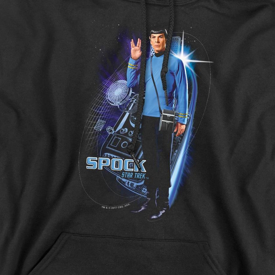 Star Trek Felpa con cappuccio Galactic  