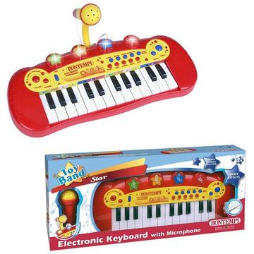 Bontempi Electro Keyboard + Microphone 24 Toets