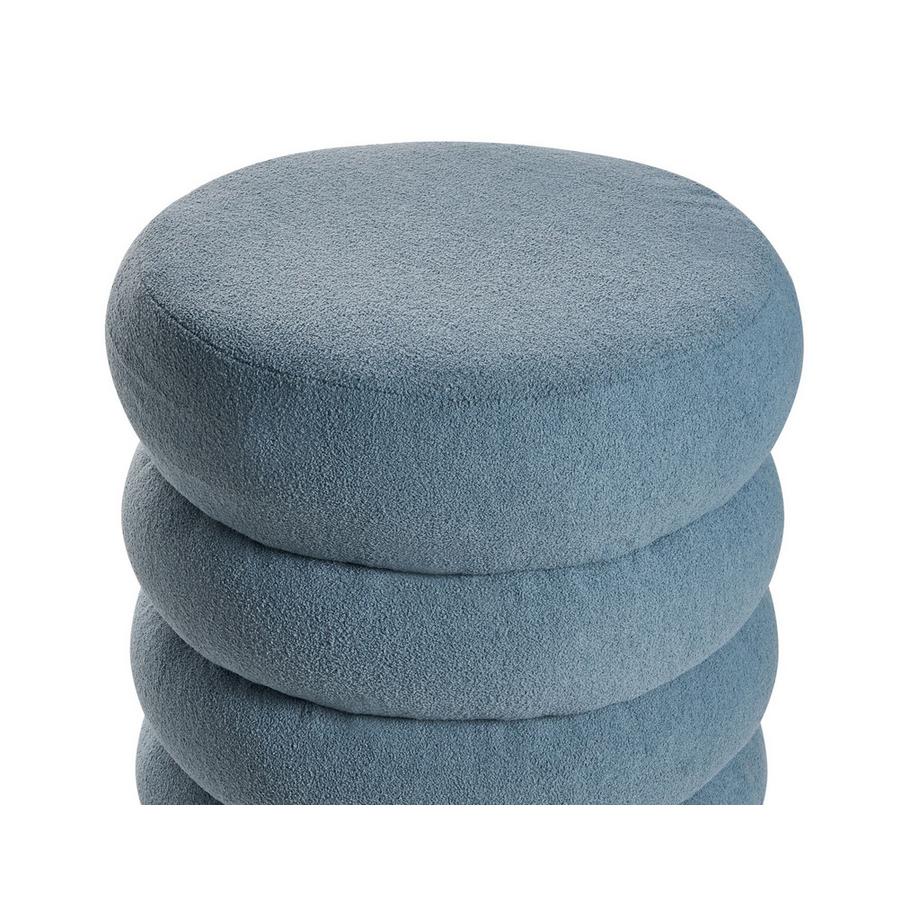 Beliani Pouf aus Bouclé  SUMPTER  