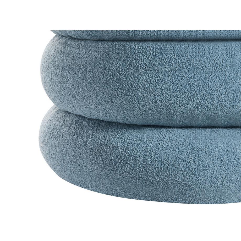 Beliani Pouf aus Bouclé  SUMPTER  