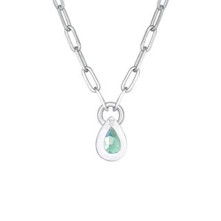 Elli  Halskette Quarz Tropfen Chain Optik 