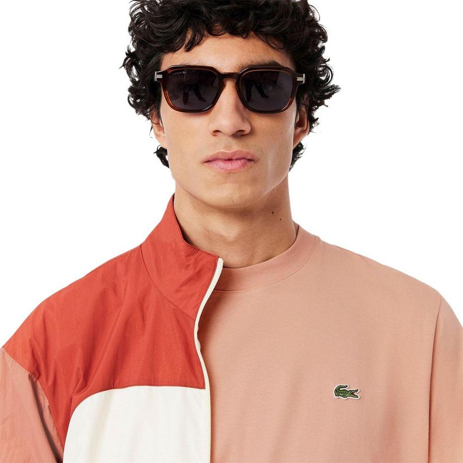 LACOSTE Gesticktes Logo T-Shirt  