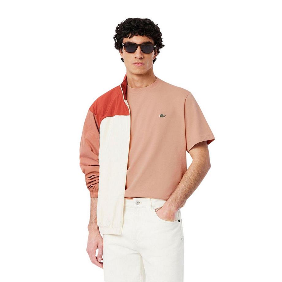 LACOSTE Gesticktes Logo T-Shirt  