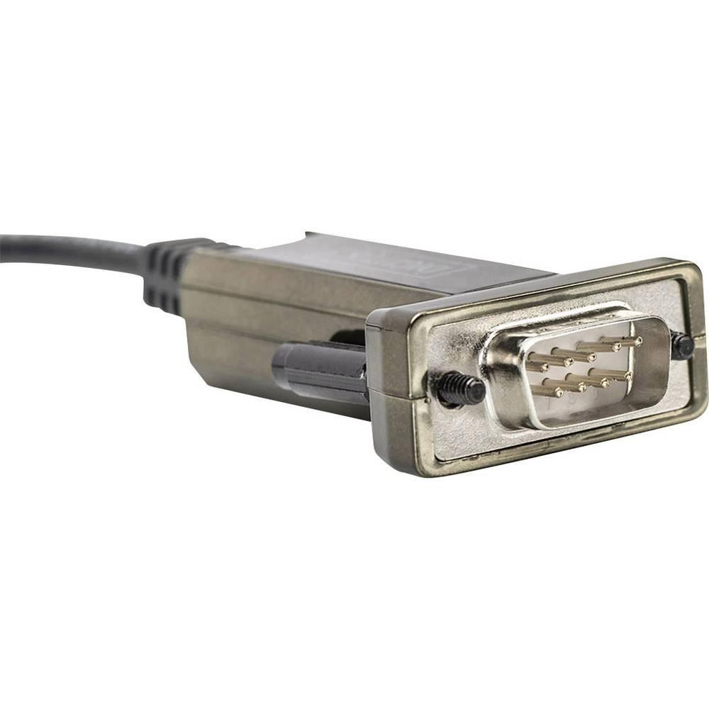 Digitus  USB Typ C 2 auf serial Adapter, DSUB 9M 1m Kabel Länge, FTDI Chipsatz 