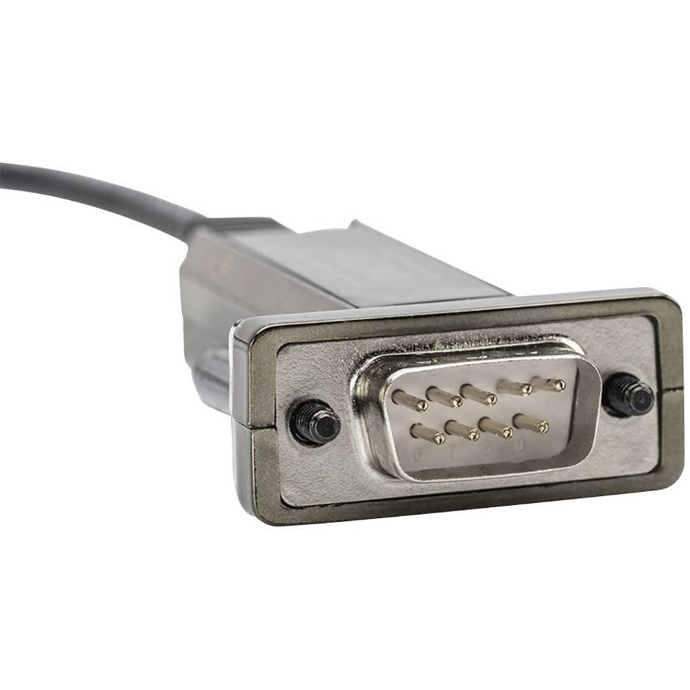 Digitus  USB Typ C 2 auf serial Adapter, DSUB 9M 1m Kabel Länge, FTDI Chipsatz 